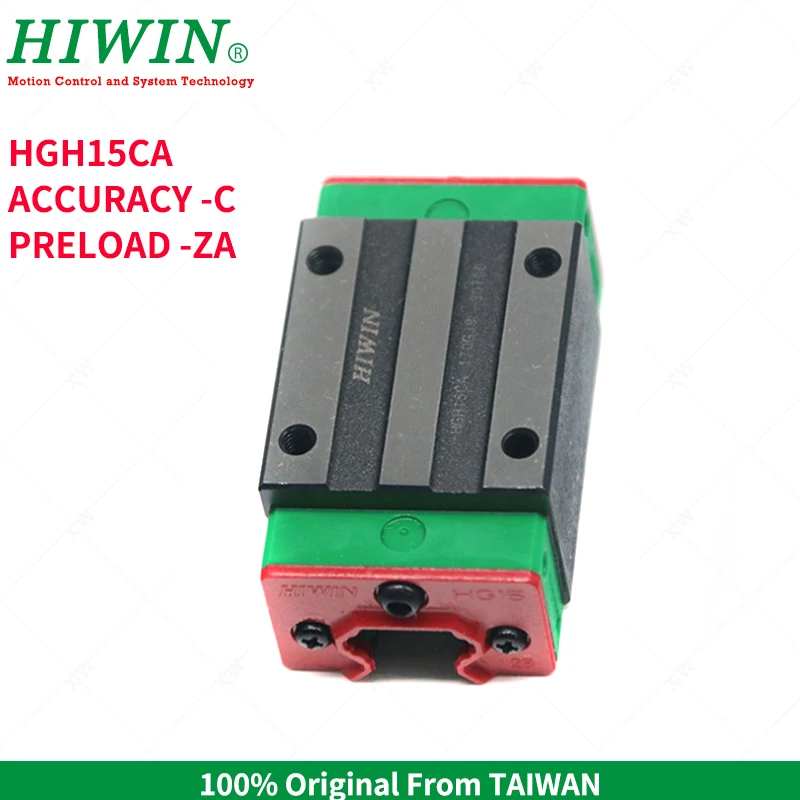 Free Shipping Original HIWIN Linear Guide Slider HGH15CA Square locking Block Carriages for HGR15 HG Series guide rail CNC
Free Shipping Original HIWIN Linear Guide Slider HGH15CA Square locking Block Carriages for HGR15 HG Series guide rail CNC