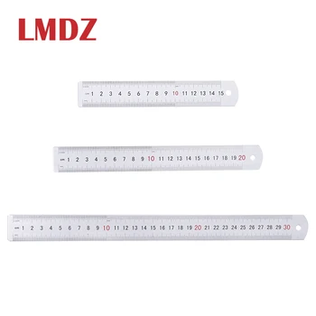 LMDZ 1Pcs Aluminum15/20/30cm Straight Ruler High Quality Steel Metal Ruler Functional Mapping Tool School office Supplies
LMDZ 1Pcs Aluminum15/20/30cm Straight Ruler High Quality Steel Metal Ruler Functional Mapping Tool School office Supplies
