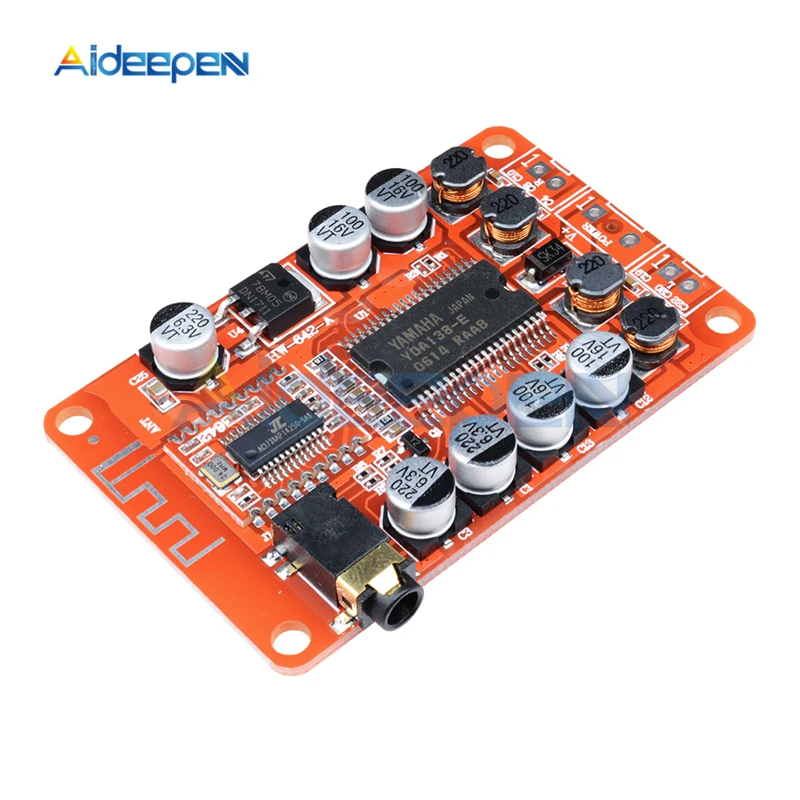 YDA138 DC 12V 2A Bluetooth Digital Audio Amplifier Module Board Class D 2*15W Stereo 2 Channel Power Amplifiers Board For Yamaha
YDA138 DC 12V 2A Bluetooth Digital Audio Amplifier Module Board Class D 2*15W Stereo 2 Channel Power Amplifiers Board For Yamaha