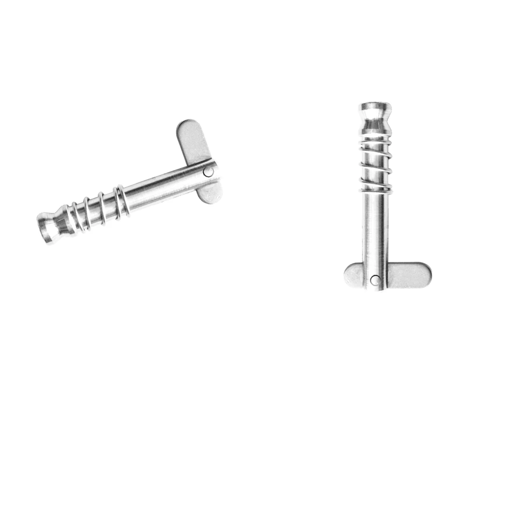 2pcs Boat Bimini Top Quick Release Pin Spring Loaded - Marin Stainless Steel 2pcs Boat Bimini Top Quick Release Pin Spring Loaded - Marin Stainless Steel