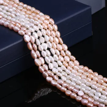 Natural Pearls Freshwater Cultured loose Beads for Jewelry Making DIY Bracelet Necklace Earrings Strand 13 Inches Size 6-7mm
Natural Pearls Freshwater Cultured loose Beads for Jewelry Making DIY Bracelet Necklace Earrings Strand 13 Inches Size 6-7mm