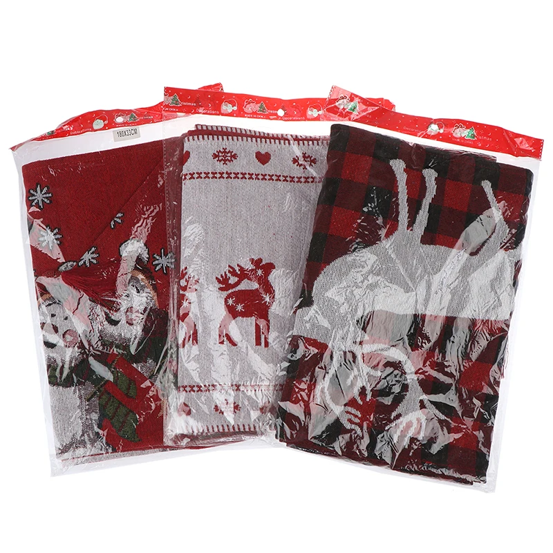 180*35cm Deer Christmas Tree Table Runner Cotton Embroidered Christmas Table Runners Cloth Cover for Home New Year Decoration
180*35cm Deer Christmas Tree Table Runner Cotton Embroidered Christmas Table Runners Cloth Cover for Home New Year Decoration