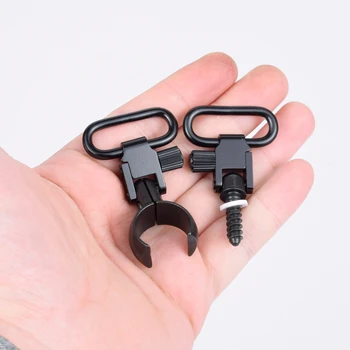 New Shotgun QD Sling Mount Kit - Fits Most 20 Ga. Magnum Split Band .710"-.730" Sling Swivels Mounting S5972#
New Shotgun QD Sling Mount Kit - Fits Most 20 Ga. Magnum Split Band .710"-.730" Sling Swivels Mounting S5972#