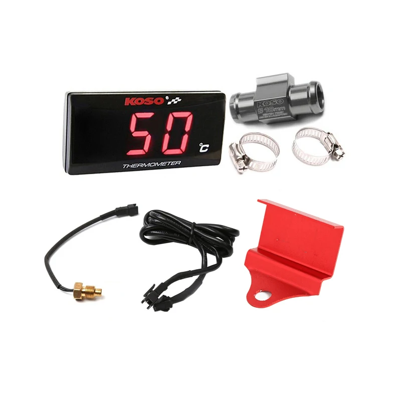 Koso Motorcycle Temperature Gauge Universal Digital Water Temperature Gauge for Yamaha MT 07 NMAX BWM Kawasaki Moto Thermometer
Koso Motorcycle Temperature Gauge Universal Digital Water Temperature Gauge for Yamaha MT 07 NMAX BWM Kawasaki Moto Thermometer