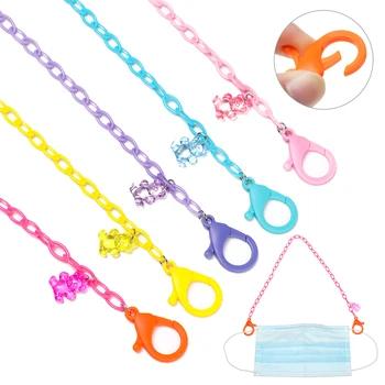 2PCS Adjustable Multi-Color Plastic With Bear Mask Lanyard Mask Storage Artifact Portable Student Storing Masks Chains Holder
2PCS Adjustable Multi-Color Plastic With Bear Mask Lanyard Mask Storage Artifact Portable Student Storing Masks Chains Holder