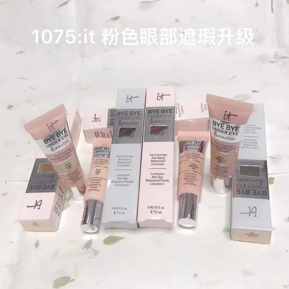 Bye Bye Under Eye Full Coverage Anti-Aging Waterproof Concealer Cream Goovitor It Cosmetic CC cream Foundation Eye Concealer
Bye Bye Under Eye Full Coverage Anti-Aging Waterproof Concealer Cream Goovitor It Cosmetic CC cream Foundation Eye Concealer