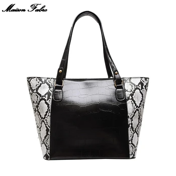 Maison Fabre Women's Snake Shoulder Bag Crocodile Handbag Fashion Casual Pouch Simple Tote Phone Bag
Maison Fabre Women's Snake Shoulder Bag Crocodile Handbag Fashion Casual Pouch Simple Tote Phone Bag