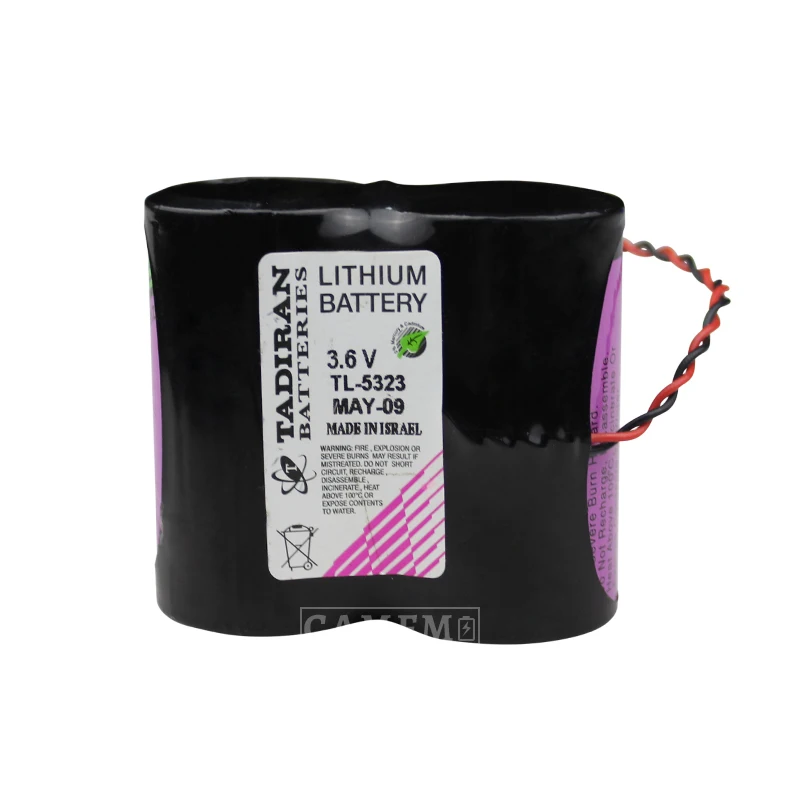 TL-5323 Electric Water Flow Meter PLC Battery TL-5323 3.6V Lithium Battery Pack W/Plug for TADIRAN Made In Israel
TL-5323 Electric Water Flow Meter PLC Battery TL-5323 3.6V Lithium Battery Pack W/Plug for TADIRAN Made In Israel