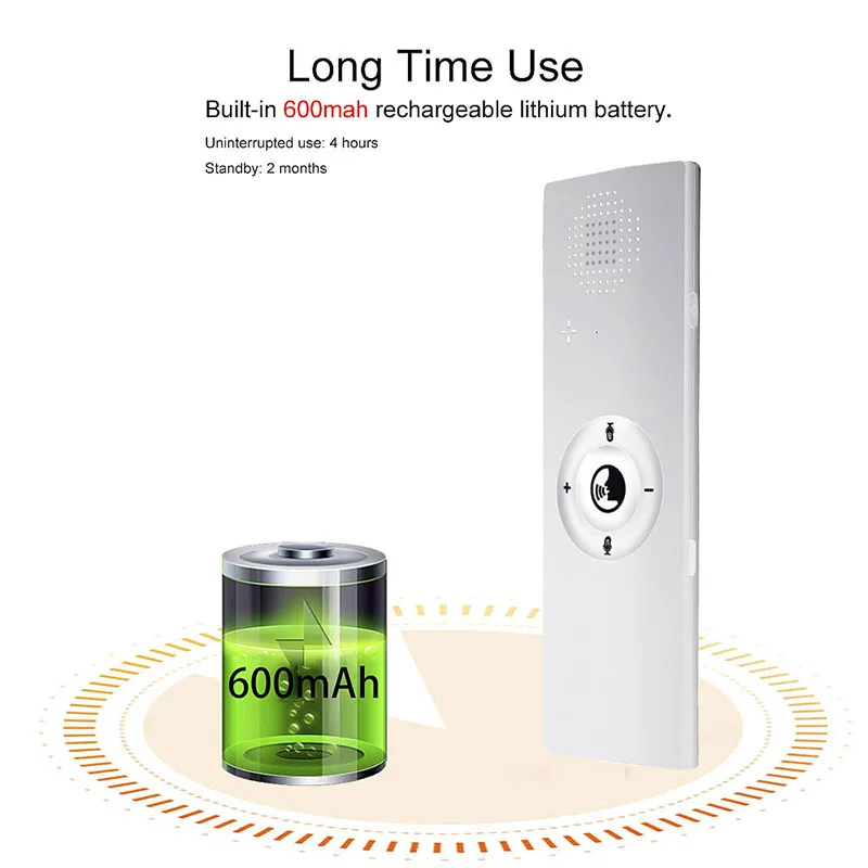 Translation Machine Smart Voice Translator Device Multi-Language Instant Interpreting Tool FKU66
Translation Machine Smart Voice Translator Device Multi-Language Instant Interpreting Tool FKU66