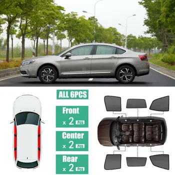 For Citroen C5 2015-2018 6Pcs Windows Sunshade UV Ray Protector Mesh Block Privacy Visor
For Citroen C5 2015-2018 6Pcs Windows Sunshade UV Ray Protector Mesh Block Privacy Visor
