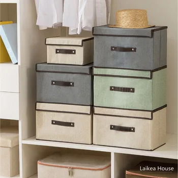 Foldable Storage Collapsible Box Household Clothes Organizer Fabric Cube Non-woven Fabric 4PCS/Set Storage Box With Handle
Foldable Storage Collapsible Box Household Clothes Organizer Fabric Cube Non-woven Fabric 4PCS/Set Storage Box With Handle