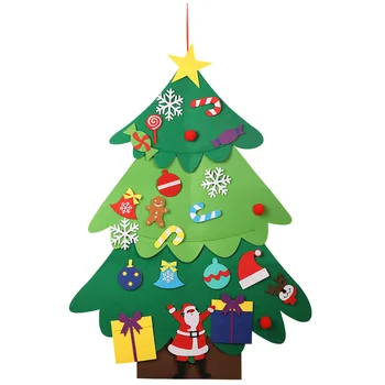 2020 New Christmas Non-woven New DIY Christmas Tree Children's Puzzle Creative Small Tree Decoration Window Decoration Pendant
2020 New Christmas Non-woven New DIY Christmas Tree Children's Puzzle Creative Small Tree Decoration Window Decoration Pendant