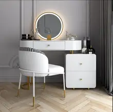 Dressing table bedroom nordic light luxury net red ins wind makeup table storage cabinet one
Dressing table bedroom nordic light luxury net red ins wind makeup table storage cabinet one