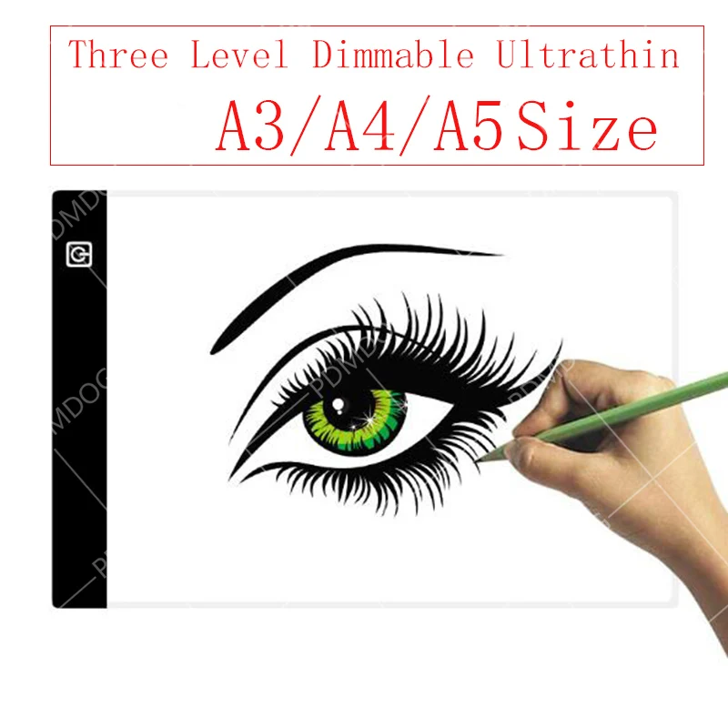 PDMDOG Diamond Painting A3 A4 A5Led Light Tablet Pad Accessories Three Level Dimmable Ultrathin For Led Light Pad For Painting
PDMDOG Diamond Painting A3 A4 A5Led Light Tablet Pad Accessories Three Level Dimmable Ultrathin For Led Light Pad For Painting
