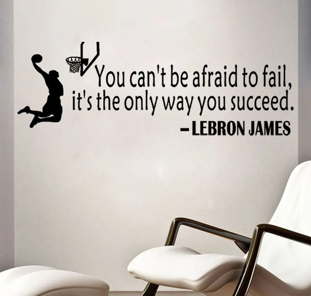 Wall Sticker Basketball Dunk Sports Home Letter Pattern Wall Sticker PVC Removable Home Decor DIY wall art наклейки YJJ2
Wall Sticker Basketball Dunk Sports Home Letter Pattern Wall Sticker PVC Removable Home Decor DIY wall art наклейки YJJ2
