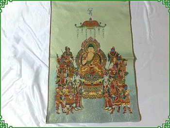 Suministros religiosos colección de Buda Thangka decoración del hogar artesanías
Suministros religiosos colección de Buda Thangka decoración del hogar artesanías