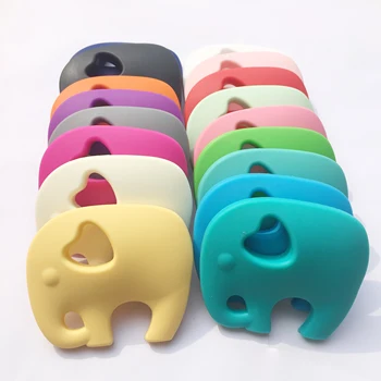 5PCS Food Grade Silicone Teethers DIY Animal Elephant Baby Teether Infant Baby Silicone Charms Kids Teething Gift Toddler Toys
5PCS Food Grade Silicone Teethers DIY Animal Elephant Baby Teether Infant Baby Silicone Charms Kids Teething Gift Toddler Toys