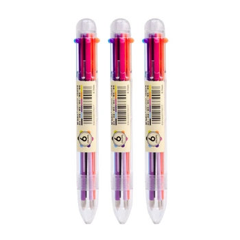 Multi-color ball-point pen pressing multi-color pen in multifunctional 0.5mm tri-color pen for students
Multi-color ball-point pen pressing multi-color pen in multifunctional 0.5mm tri-color pen for students