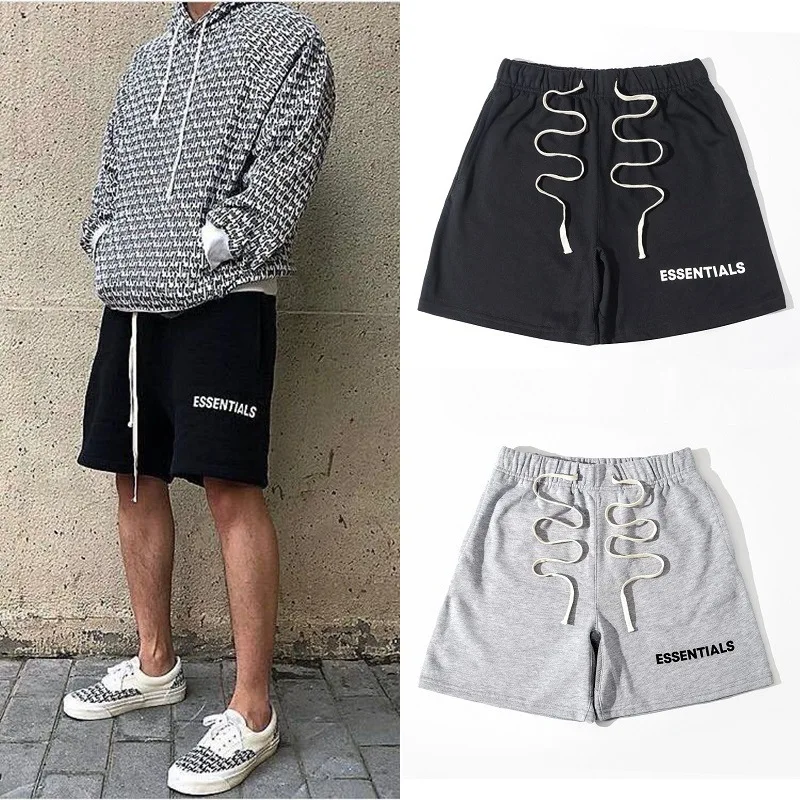 INS high street Justin Bieber same FOG Essentials double-line alphabet drawstring five-point pants shorts men and women summer
INS high street Justin Bieber same FOG Essentials double-line alphabet drawstring five-point pants shorts men and women summer