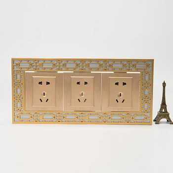 $ Gold Switch Frame Wall Decorative Switch Picture Frame Power Switch Cover Socket Set Luxury Adornment Modern Frame for Switch 
$ Gold Switch Frame Wall Decorative Switch Picture Frame Power Switch Cover Socket Set Luxury Adornment Modern Frame for Switch