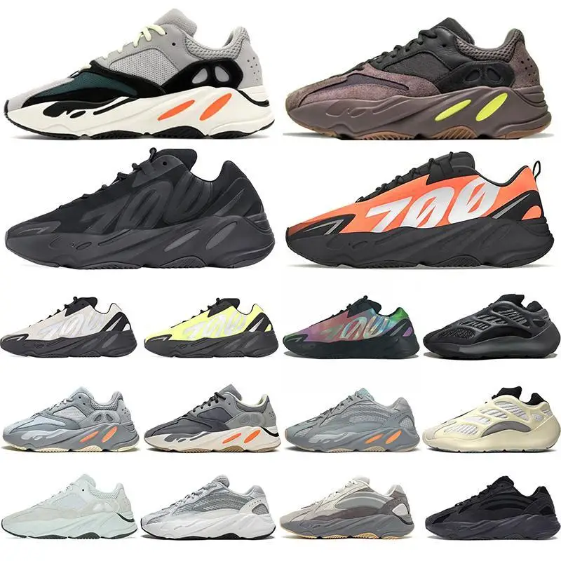 

2020 700 Wave Runner Mauve Kanye West Wave Static Shoes Men Women Black White Blue Grey Sports Designer Athletics Sneaker