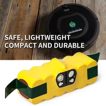 LiBatter 3500/6000mAh Battery For Irobot Roomba 500 600 700 800 900 Series vacuum cleaner Irobot Roomba 600 620 650 700 770 780
LiBatter 3500/6000mAh Battery For Irobot Roomba 500 600 700 800 900 Series vacuum cleaner Irobot Roomba 600 620 650 700 770 780