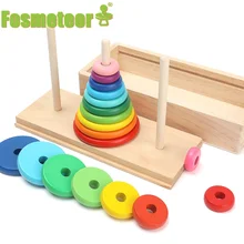 Fosmeteor New Children's Early Learning Color Cognition Ten-Layer Tower Detachable Solid Wood Boxed Assembled Educational Toys
Fosmeteor New Children's Early Learning Color Cognition Ten-Layer Tower Detachable Solid Wood Boxed Assembled Educational Toys