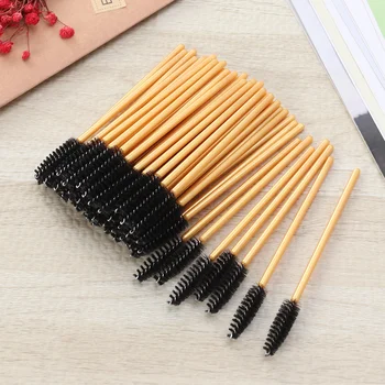 50 Pcs Disposable Eyelash Brushes Mascara Wand Applicator Colored Makeup Brushes Protable Eyelash Volume (Gold Rod, Black Brush)
50 Pcs Disposable Eyelash Brushes Mascara Wand Applicator Colored Makeup Brushes Protable Eyelash Volume (Gold Rod, Black Brush)