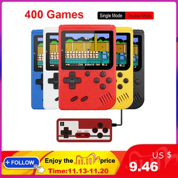 Retro Portable Mini Handheld Game Console 500mAh Battery 3.0 Inch Color LCD Kids Color Game Player Built-in 400 Games
Retro Portable Mini Handheld Game Console 500mAh Battery 3.0 Inch Color LCD Kids Color Game Player Built-in 400 Games