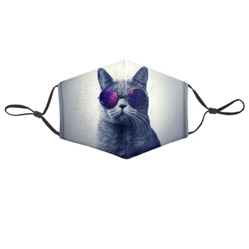 Animal 3D Printing Masks Reusable Protective PM 2.5 Filter Mouth-Muffle Washable Isolate dust Adult Mask Bacteria Proof Flu Mask
Animal 3D Printing Masks Reusable Protective PM 2.5 Filter Mouth-Muffle Washable Isolate dust Adult Mask Bacteria Proof Flu Mask