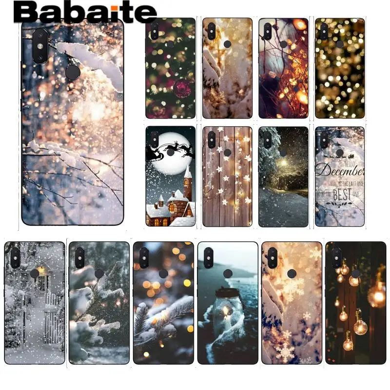 Babaite Landscape Winter Light Snow Soft Silicone TPU Phone Cover For XiaoMi 6 MIX2 8SE K20 REDMI 5A NOTE4X 7 6A Mobile Cases
Babaite Landscape Winter Light Snow Soft Silicone TPU Phone Cover For XiaoMi 6 MIX2 8SE K20 REDMI 5A NOTE4X 7 6A Mobile Cases