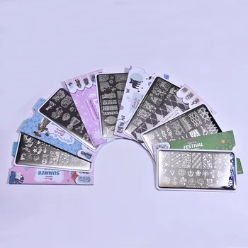 Beautybigbang 6 PCS Nail Stamping Plates Set Ancient Dot Line Lace Summer Theme Style Print Stainless Steel Nails Art Template
Beautybigbang 6 PCS Nail Stamping Plates Set Ancient Dot Line Lace Summer Theme Style Print Stainless Steel Nails Art Template