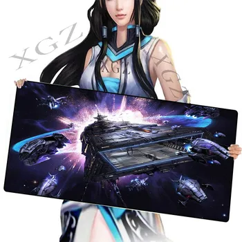 XGZ Fantasy Star Spacecraft Black Lock Large Mouse Pad Customized Home Computer Desk Mat Rubber Non-slip Washable Coasters
XGZ Fantasy Star Spacecraft Black Lock Large Mouse Pad Customized Home Computer Desk Mat Rubber Non-slip Washable Coasters