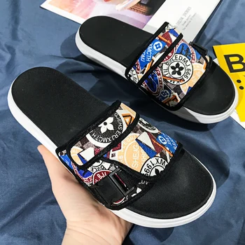 Slipper Men's Summer 2020 New Style Fashion And Personality Outdoor Trend Slippers Men Sandals
Slipper Men's Summer 2020 New Style Fashion And Personality Outdoor Trend Slippers Men Sandals