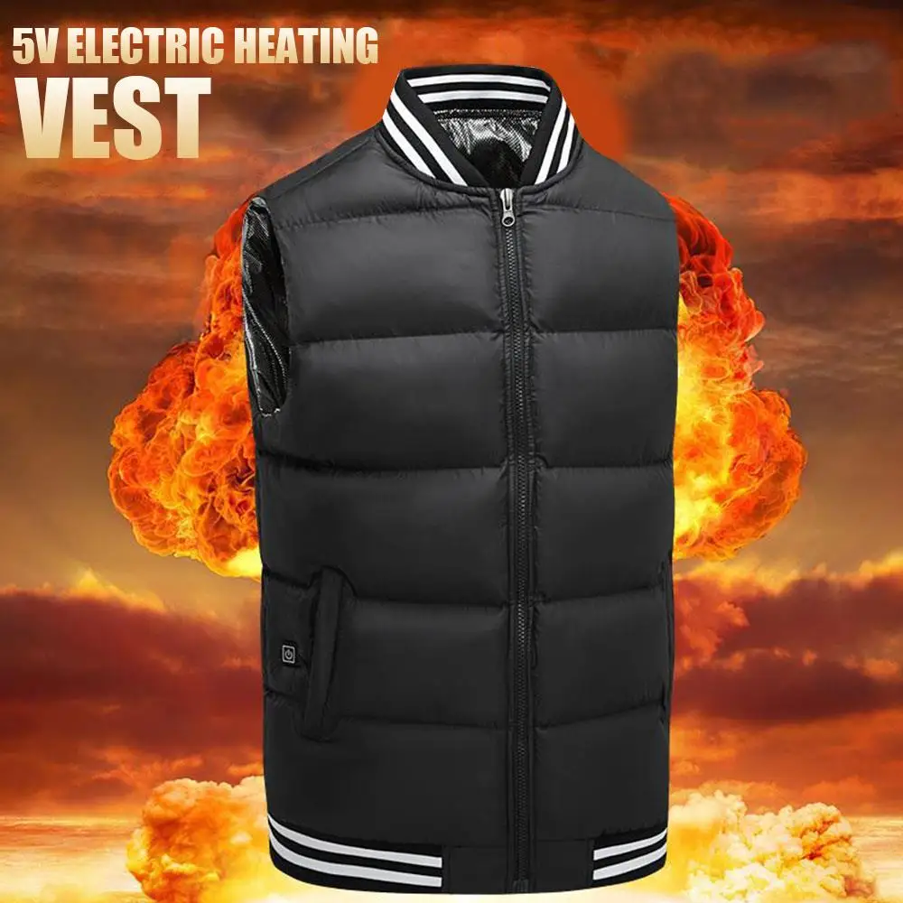 Black M-4XL Hot Heated Vest Men Women Heated Jacket Heating Vest Thermal Clothing Hunting Vest USB Warm Winter Clothing
Black M-4XL Hot Heated Vest Men Women Heated Jacket Heating Vest Thermal Clothing Hunting Vest USB Warm Winter Clothing