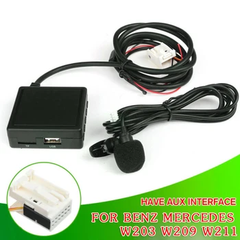 Auto Bluetooth Module Aux Adapter For Mercedes W164 W203 W209 ABS plastic Replacement
Auto Bluetooth Module Aux Adapter For Mercedes W164 W203 W209 ABS plastic Replacement