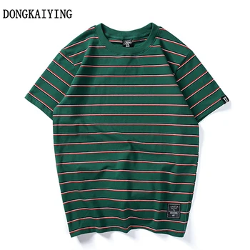 DONGKAIYING stripe Casual T Shirts Tee Tops Summer men and women Hip Hop Short Sleeve Streetwear Fashion Harajuku Casual Tshirts
DONGKAIYING stripe Casual T Shirts Tee Tops Summer men and women Hip Hop Short Sleeve Streetwear Fashion Harajuku Casual Tshirts