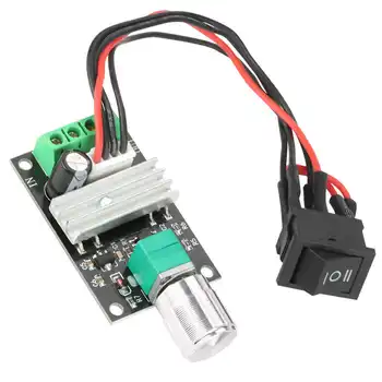 DC 6V 12V 24V 3A PWM Motor Speed Control Reversible Controller Regulator with Switch stepper
DC 6V 12V 24V 3A PWM Motor Speed Control Reversible Controller Regulator with Switch stepper