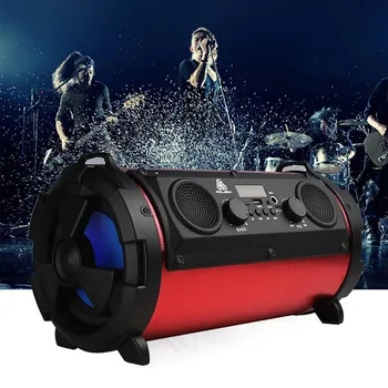 

15W Portable Bluetooth Speaker Wireless Loudspeaker Sound Stereo Music Surround System Outdoor Waterproof Handsfree Speakers