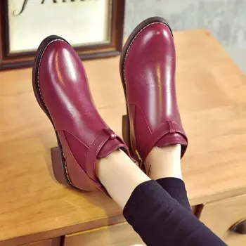 Women Ankle Boots Red Autumn Female Shoes Woman Flat Fashion Platform Round Toe Buckle Strap Comfortable Shoes 2019
Women Ankle Boots Red Autumn Female Shoes Woman Flat Fashion Platform Round Toe Buckle Strap Comfortable Shoes 2019