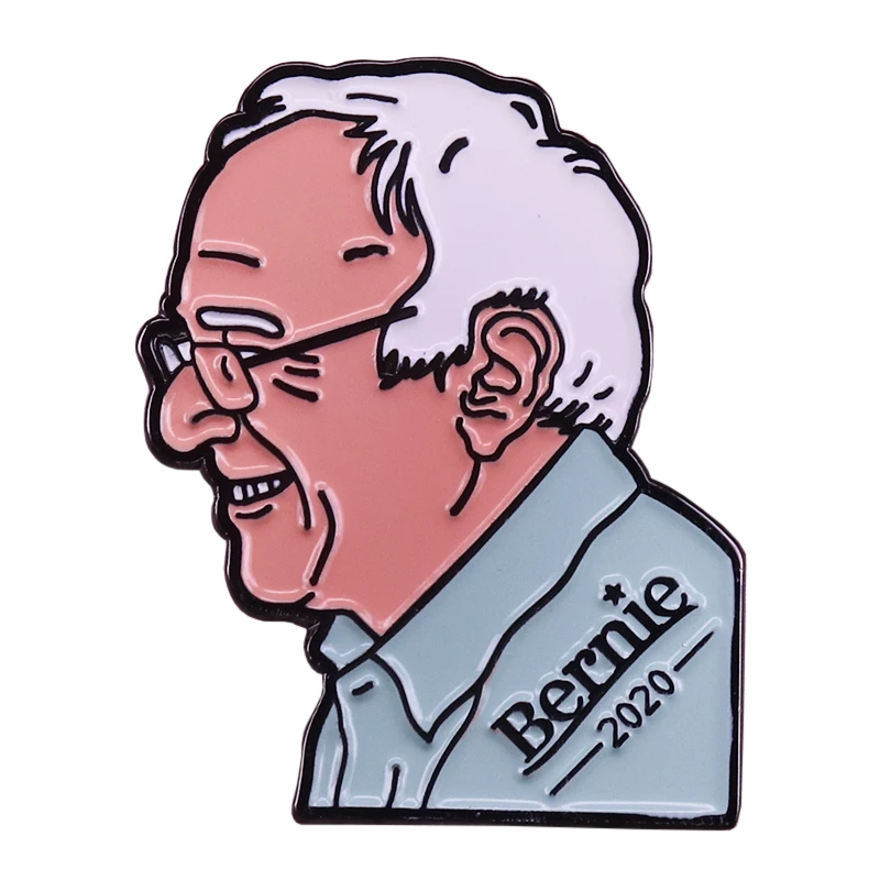 Bernie 2020 год эмалированная брошь в стиле президентской кампании брошь-активатор |