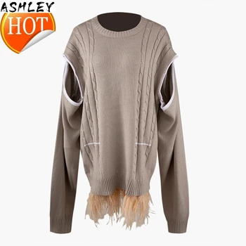 round 2020 new neck knits broken lantern sleeves cross body big loose pullover sweaters female fur on the bottom WJ43304
round 2020 new neck knits broken lantern sleeves cross body big loose pullover sweaters female fur on the bottom WJ43304