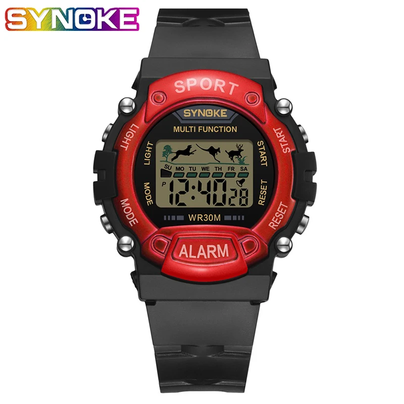 Synoke Boy Digital Watch Age 10-18 Year Old Animal Pattern Sport High Fashion Gift Alarm Multifunction electronic Wristwatch
Synoke Boy Digital Watch Age 10-18 Year Old Animal Pattern Sport High Fashion Gift Alarm Multifunction electronic Wristwatch