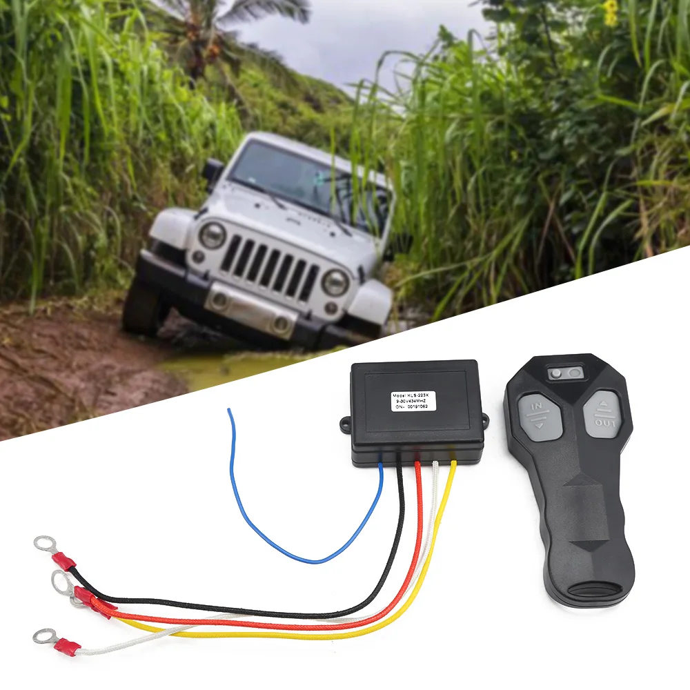 KLS - 223X Wireless Winch Electric Remote Control Anti-Interference Twin Handset Replacement Battery Power Tool Accessories
KLS - 223X Wireless Winch Electric Remote Control Anti-Interference Twin Handset Replacement Battery Power Tool Accessories