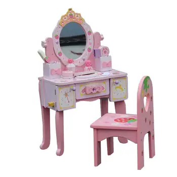 Wooden Children's Dresser Toy 3-4-5-6-7 Years Old Girl's Make-up And Haircut Simulation Family Baby Gift
Wooden Children's Dresser Toy 3-4-5-6-7 Years Old Girl's Make-up And Haircut Simulation Family Baby Gift