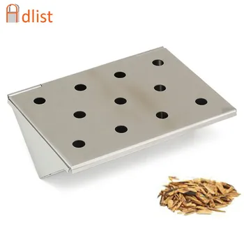 6.14'' V-Shape Gas Grill Smoker Box Stainless Smoker Box Short BBQ Smoker Box For Garden Flavor Wood Chips Barbecue Accessories
6.14'' V-Shape Gas Grill Smoker Box Stainless Smoker Box Short BBQ Smoker Box For Garden Flavor Wood Chips Barbecue Accessories