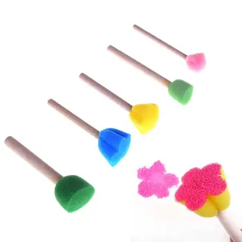 Drawing 4PCs Sponge Art Brushes Graffiti Brush Drawing Toy Imagination Stamp Painting Kids Funny Flower Children Educational
Drawing 4PCs Sponge Art Brushes Graffiti Brush Drawing Toy Imagination Stamp Painting Kids Funny Flower Children Educational