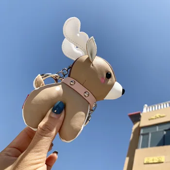 2020 New Fashion Keychain Deer Cute Key chain Purse Keyring Cute Fashion Jewelry men and women Give away Gift High Quality 
2020 New Fashion Keychain Deer Cute Key chain Purse Keyring Cute Fashion Jewelry men and women Give away Gift High Quality