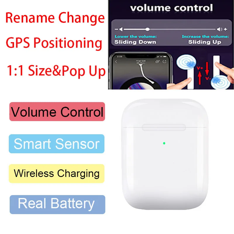 i90000 Pro tws Bluetooth Earphones Remane GPS Positioning Volume Control Wireless Headphones Mini Earbuds 1536U Chip Headset
i90000 Pro tws Bluetooth Earphones Remane GPS Positioning Volume Control Wireless Headphones Mini Earbuds 1536U Chip Headset