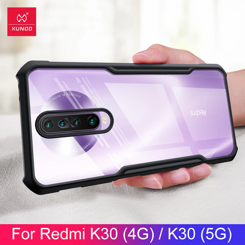 Shockproof Case For Xiaomi Redmi K30 4G 5G Phone Case Transparent Protective Case Mobile Shell Soft Back Cover Black Xundd
Shockproof Case For Xiaomi Redmi K30 4G 5G Phone Case Transparent Protective Case Mobile Shell Soft Back Cover Black Xundd